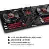 imageDJ Controller Bundle  DJ Set with 4 Decks DJ Mixer Audio Interface Jog Wheel Displays FX and DJ Headphones  Numark Mixtrack Platinum FX and HF175DJ Controller  DJ Headphones
