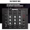 imageNumark M6 USB  4Channel DJ Mixer with BuiltIn Audio Interface 3Band EQ Microphone Input and Replaceable Crossfader with Slope ControlSilverBlack3channel