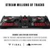 imageNumark Mixtrack Platinum FX  HF125  DJ Controller For Serato DJ with 4 Deck Control DJ Mixer and Audio Interface and Professional DJ Headphones