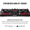 imageNumark Mixtrack Pro FX  HF125  2 Deck DJ Controller For Serato DJ with DJ Mixer Builtin Audio Interface and Professional DJ Headphones2 Decks