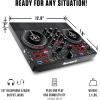 imageNumark Party Mix Live  HF125  DJ ControllerAdults ampamp Kids DJ Set with DJ Lights DJ Speakers DJ Mixer and Portable DJ Headphones