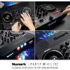imageNumark Party Mix Live  HF125  DJ ControllerAdults ampamp Kids DJ Set with DJ Lights DJ Speakers DJ Mixer and Portable DJ Headphones