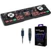 imageDJ Controller ampamp DMX Bundle  DJ Controller with 2 Decks DMX Interface ampamp Serato DJ Lite  Numark DJ2GO2 Touch ampamp SoundSwitch Micro DMX InterfaceDJ Controller  DMX Interface