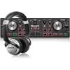 imageNumark DJ2GO2 Touch Bundle  Compact 2 Deck USB DJ Controller for Serato DJ with a MixerCrossfader Audio Interface and DJ HeadphonesDJ controller w onear headphones